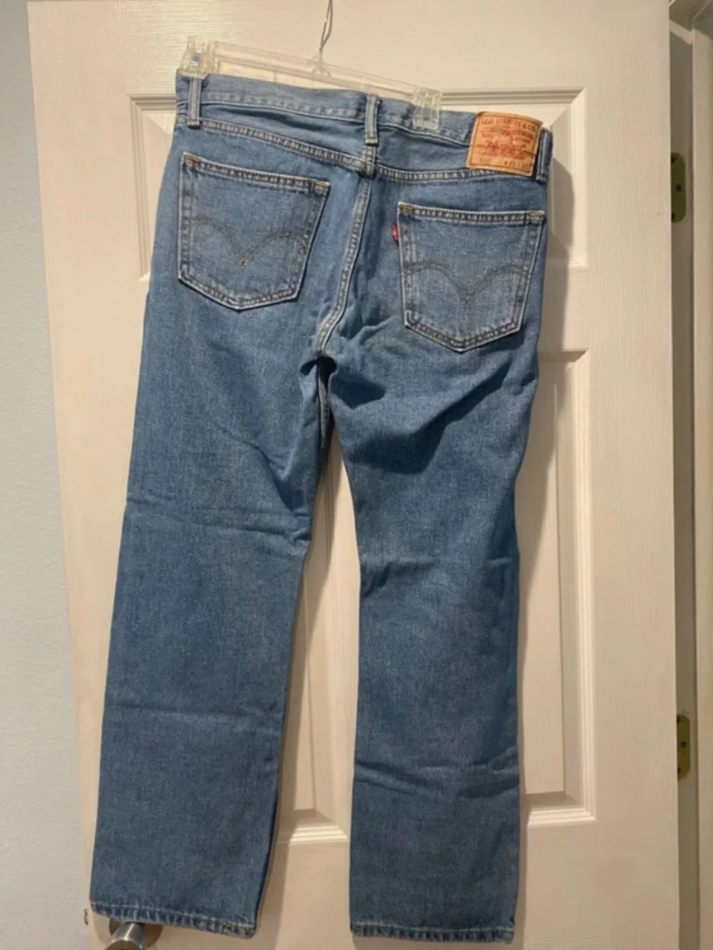 Levi's Men's Straight Fit Light Blue Denim Jeans
